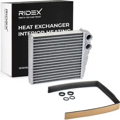 Produktbild von RIDEX 467H0054 Wärmetauscher Innenraumheizung Kühler für VW GOLF VI (5K1) Golf V Schrägheck (1K1) TOURAN (1T1, 1T2) TIGUAN (5N) Passat Variant (3C5)