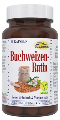 Obrázek produktu pro Espara, kapsle s rutinem z pohanky, 60 kapslí, doplněk stravy