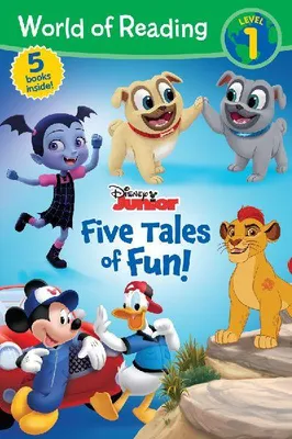 Produktbild von World of Reading: Disney Junior: Five Tales of Fun!-Level 1 Reader Bindup