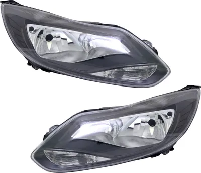 Produktbild von TYC Scheinwerfer Set für Ford Focus MK3 4/2011-9/2014 H1 H7 LWR Stellmotor Schwa