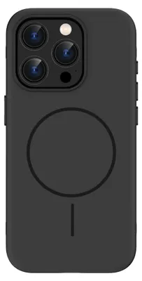 Image de Coque arrière colorée imoshion avec anneau MagSafe fin pour l'Apple iPhone 15 Pro - Noir