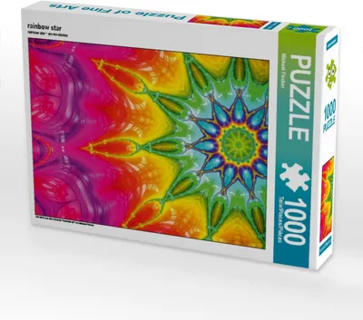 Produktbild von Calvendo rainbow star 1000 Teile Puzzle quer 640x480mm, Fischer Michael; 7455424