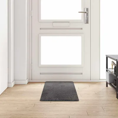 Zdjęcie produktu dla Chodnik dywanowy Szary 50 x 150 cm 100% Poliester Tuft