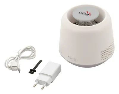 Immagine prodotto di Cattara 13182 - Torcia da tavolo INDOOR USB 5V + cattura insetti a infrarossi