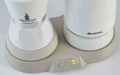 Produktbild von Ariete 2- in 1 FRÜHSTÜCK-SET Espressokocher + Milchaufschäumer/Wasserkocher in Einem