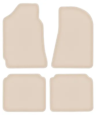 Immagine prodotto di Tappetini in velluto PREMIUM beige compatibili con FSO Polonez (1971-2002, liftback) – con fissaggi – su misura