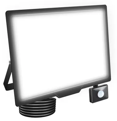 LED-Flutlicht 200W 20000lm mit Bewegungsmelder IP66