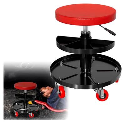 Produktbild von Werkstatt Rollbrett mit 360° Rollen und Aufbewahrungsbox