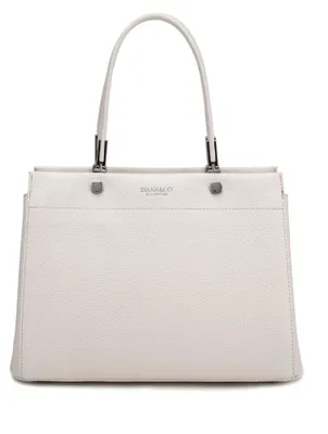 Imagen del producto de Bolso de mano mujer piel vegana poliuretanoLunara Nova negro azul Black B UNICA 31x22x13.5 cm