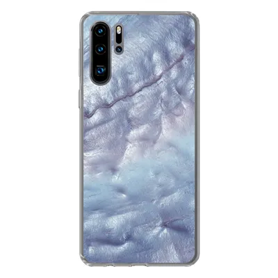 Produktbild von MuchoWow® Handyhülle Schutzhülle Hülle für Huawei P30 Pro Mineralien und Gesteine - Naturstein - Perlmutt Silikon Softcase Handy Hülle - Schutzdeckel