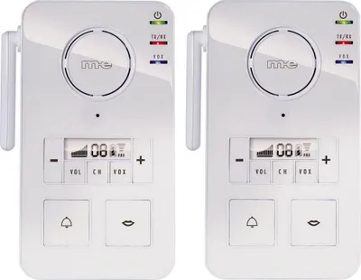Produktbild von M-E MODERN-ELECTRONICS Funk-Sprechanlage FS 2.1 Wei&szlig (FS 2.1)