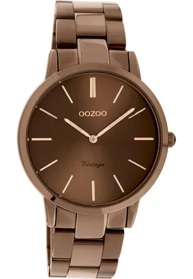 Image de OOZOO Montre Vintage Femme Marron C20106