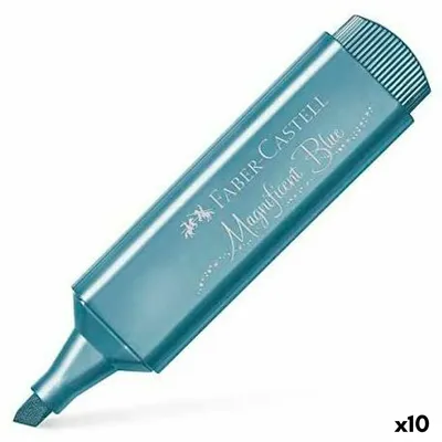 Obrázok produktu pre Faber-Castell Textliner 46 Marker 1 ks metalická modrá