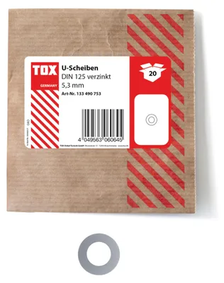 Immagine prodotto di TOX 133490753 TOX Unterlegscheiben 133490753 5,3 mm, 20 St.