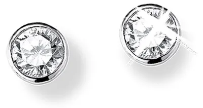 Produktbild von S.Oliver Ohrstecker 9079094 Silber Zirkonia