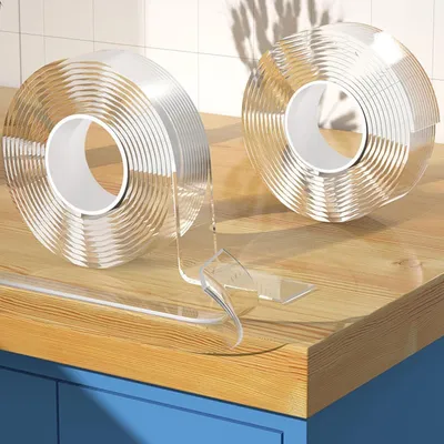 Image de Ensemble de 2 protège-angles transparents pour meubles