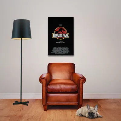 Image de Jurassic Park - Poster - Couverture + 1 paquet de tesa Powerstrips® - contenu 20 pièces