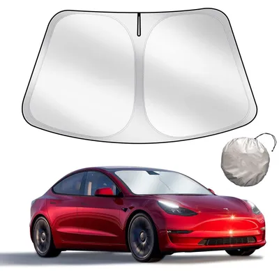 Zdjęcie produktu dla Elzusha - Roleta przeciwsłoneczna do Tesli Model 3/Y