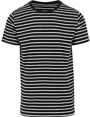 Immagine prodotto di Maglietta a righe da donna - Colore: Nero/Bianco - Taglia: M