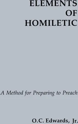 Produktbild von Elements of Homiletic
