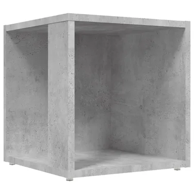 Produktbild von vidaXL Beistelltisch Betongrau 33x33x34,5 cm Holzwerkstoff