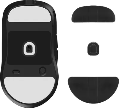 Produktbild von kwmobile Mouse Feet Sticker kompatibel mit ENDGAME GEAR XM2we Ersatz Glider - Mausfüße passgenau - Maus Glides in Schwarz