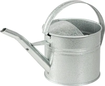 Produktbild von Vintage Deko Metall Gießkanne für Blumen und Pflanzarrangements