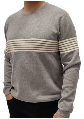 Produktbild von Tommy Hilfiger - Pullover Top für Herren, Regulär NA380 (M) (Grau)