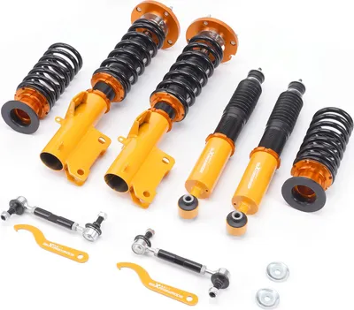 Image de Kit de suspension fileté pour Ford Mustang GT S-197 2005-2014 Hauteur réglable double tube