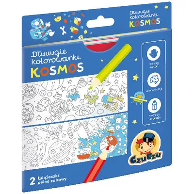 Zdjęcie produktu dla CzuCzu Dłuuugie kolorowanki Kosmos