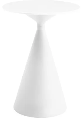 Image de Table haute bistro de jardin ⌀80 cm "Néora" - Blanc