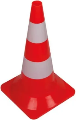 Produktbild von Velleman 1190-50 Verkehrspylone/-fass Verkehrskegel Rot