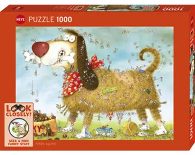 Produktbild von Heye Puzzle At The Dog, 1000 Teile, 1000 Stück(e), Kunst