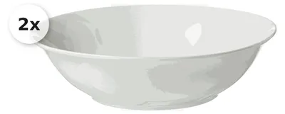 Produktbild von Servierschale 23cm 2er Set Bianco
