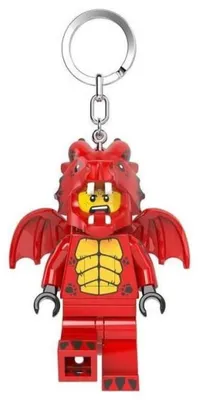 Produktbild von Lego Minifiguren Schlüsselanhänger Drachenkostüm-Mann