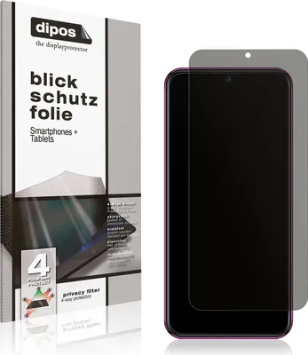 Produktbild von Blickschutzfolie für BQ 6051G matt Schutzfolie Folie Display Schutz dipos
