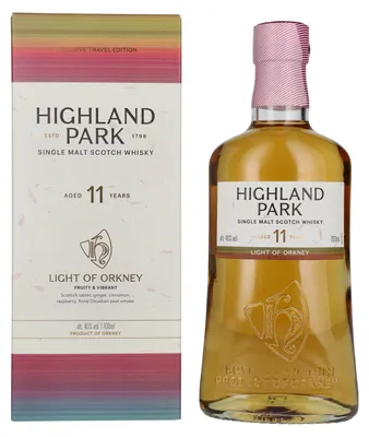 Produktbild von Highland Park 11 Years Old LIGHT OF ORKNEY Single Malt Scotch Whisky 40% Vol. 0,7l in Geschenkbox