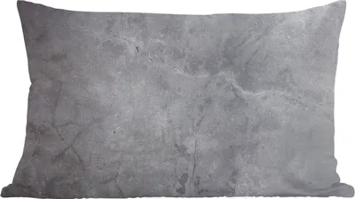 Produktbild von MuchoWow® Zierkissen Sofakissen Wohnzimmer Dekokissen 50x30 cm Industriell - Beton - Grau - Schiefer - Retro - Wohnzimmerdekoration - Polster mit Photo