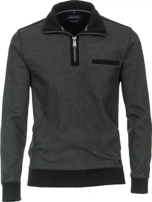 Produktbild von CasaModa Troyer-Sweatshirt XXL anthrazit melange