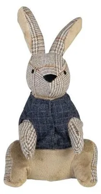 Produktbild von Mars & More Türstopper Hase Karo 31x15x23 cm Taupe