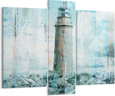 Produktbild von Bild auf Leinwand - Leinwandbild - laterne rock - 95x80cm - Wand Bild - Wanddeko - Wandbilder - Leinwanddruck - Bilder - Kunstdruck - Wanddekoration - Leinwand bilder - Wandkunst - CB95x80-3897