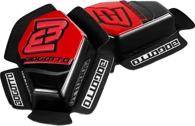 Image de Bogotto Sport genouillères, noir/rouge, taille unique