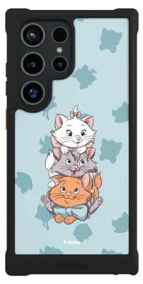 Produktbild von NIVOCASE Hülle für Samsung Galaxy S24 Ultra  Stoßfeste Handyhülle NIVOmax Case Schwarz Aristocats Disney Katze