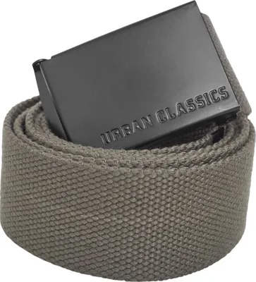 Produktbild von Urban Classics TB305 | Canvas Belts One Size - Farbe: Olive/Black - Größe: One Size
