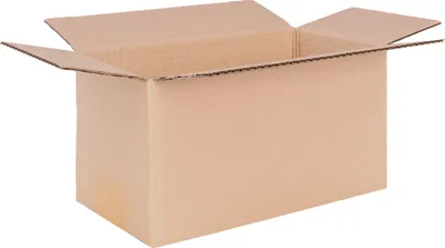 Produktbild von 25 Faltkartons 240 x 130 x 130 mm Versandkartons aus Wellpappe 1 wellige Kartonverpackungen KK 22