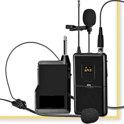 Productafbeelding van MOZOS MIC-UHF-SET: Draadloos microfoonsysteem