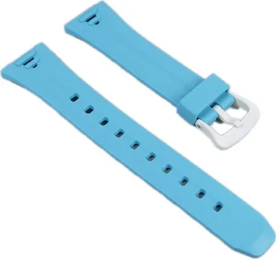 Produktbild von Casio Ersatzband Uhrenarmband Resin Pastellblau LW-S200H-2AEF LW-S200H