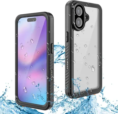 Produktbild von Für Apple iPhone 17 360 Grad Body Wasserdichte Hülle MagSafe Schwarz