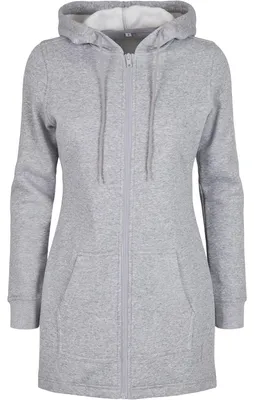 Produktbild von Build Your Brand - Sweat Parka für Damen LT2454 (XS) (Grau meliert)
