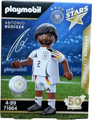 Produktbild von PLAYMOBIL 71664 DFB Stars Antonio Rüdiger Fußball Nationalmannschaft